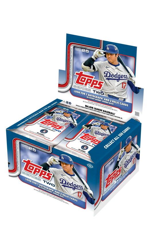 2025 Topps Series 2 Baseball Jumbo 6 Box Case