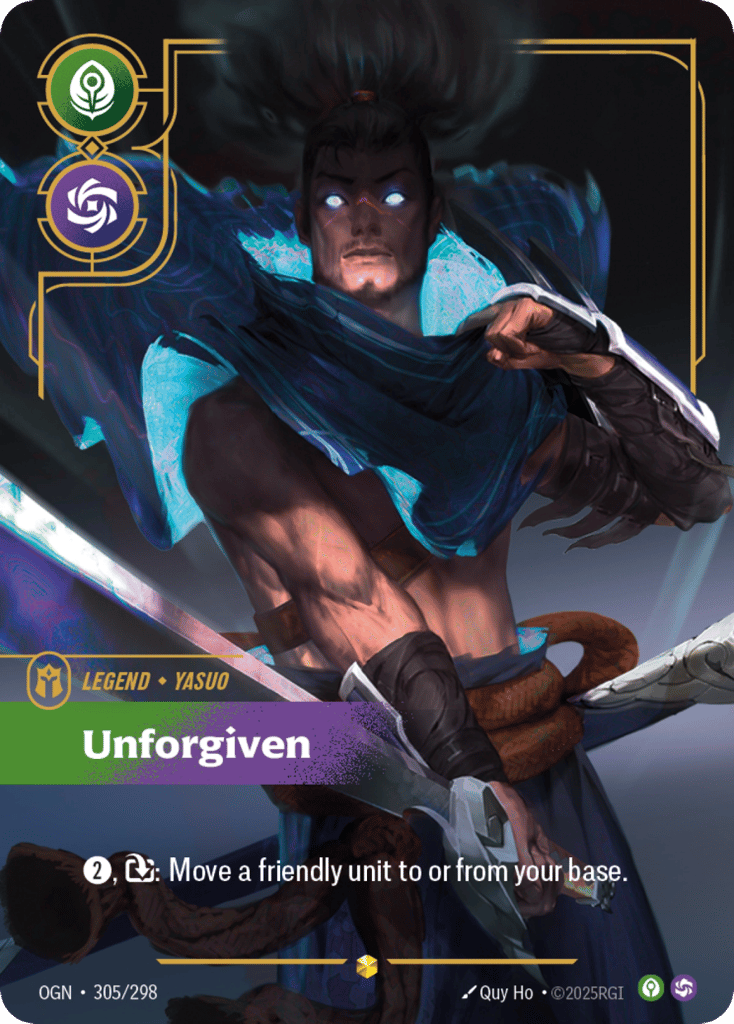Yasuo - Unforgiven (Overnumbered) #305/298