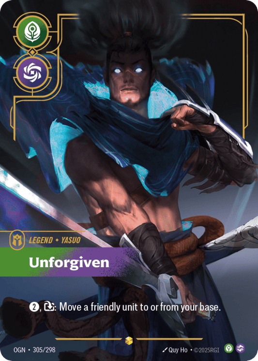 Yasuo - Unforgiven (Overnumbered) #305/298