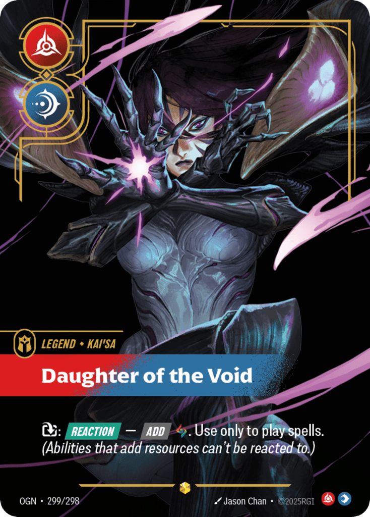 Kai'Sa - Daughter of the Void (Overnumbered) #299/298