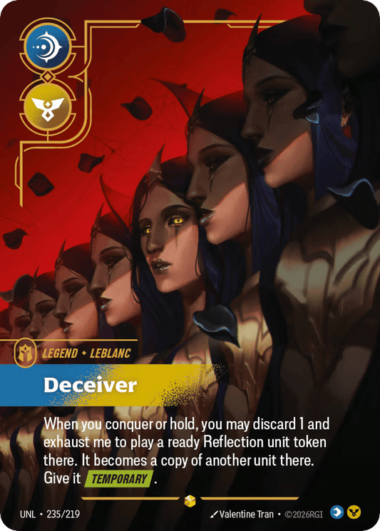 LeBlanc - Deceiver (Overnumbered) #235/219